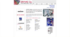 Desktop Screenshot of dryvacco.com